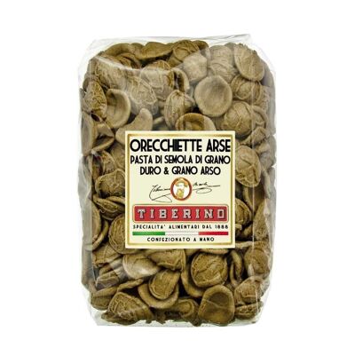 Orecchiette Pugliesi con pasta di grano arrostito realizzate con semola di grano duro pregiato 100% italiano - 500g
