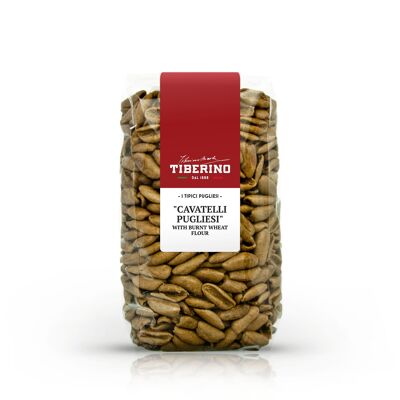 Cavatelli pugliesi avec pâtes de grano arrostito de semoule de grano duro pregiato 100% italien - 500g