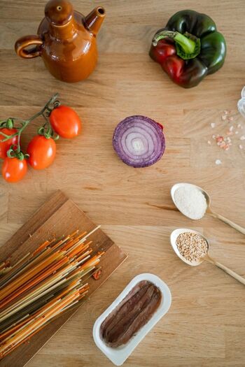 Spaghetti 3 couleurs pâtes de semoule de grano duro pregiata - 500g 7