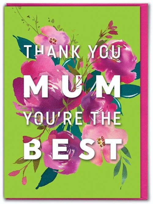 Funny Mother's Day Card - Thank You Mum
