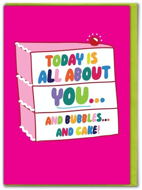 Funny Birthday Card - Funny Today Is All About You