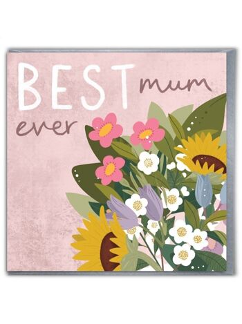 Carte d'anniversaire de maman - Meilleure maman de tous les temps 1