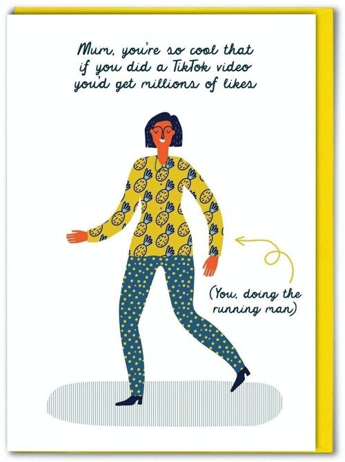 Funny Mother's Day Card - TikTok Mum