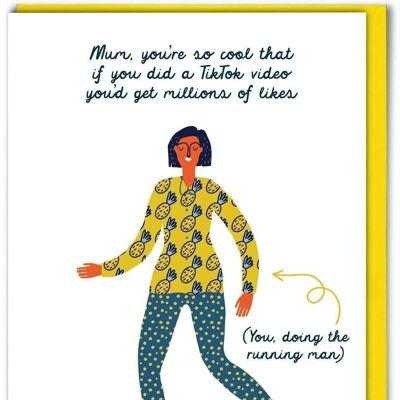 Funny Mother's Day Card - TikTok Mum
