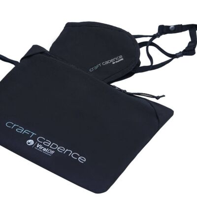 Craft Cadence Nanofiber Mask con ViralOff® v2.0 (paquete de 2)