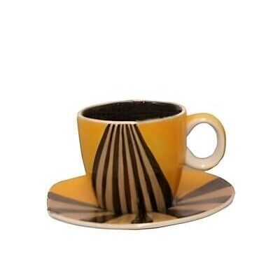 Tazzina da caffè con piattino in ceramica