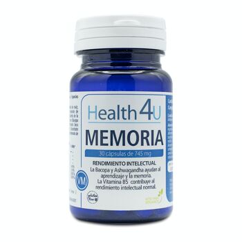 H4U Mémoire 30 gélules de 745 mg 1