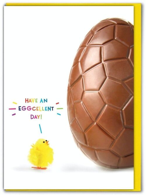Funny Easter Card - Eggcellent Day