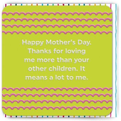 Funny Mother's Day Card - Loving Me