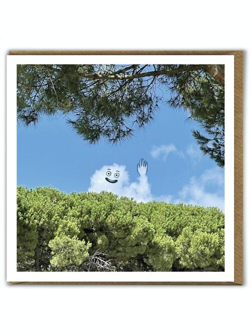 A Daily Cloud Funny Photographic Birthday Card