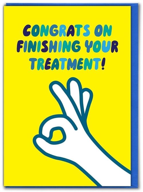 Congratulations Card - Finishing Your Treatment