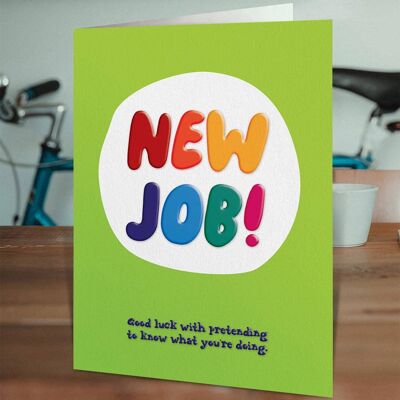 Biglietto di buona fortuna GOFFRATO - Nuovo lavoro