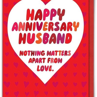 Funny Anniversary Card - Anniversary Husband Bin Bags