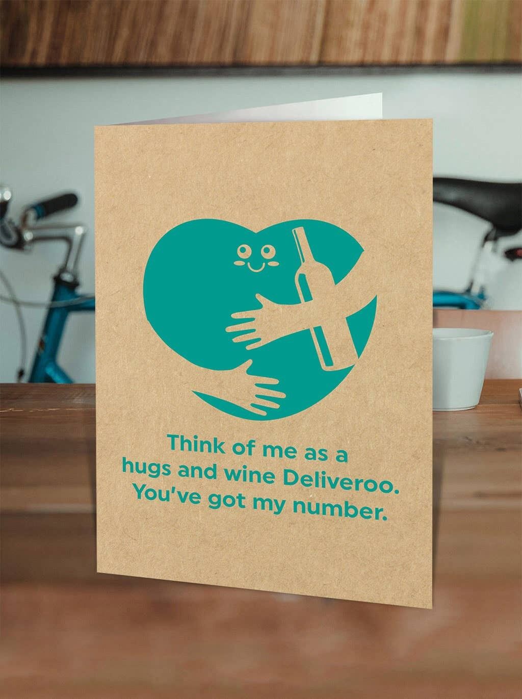 Biglietto carino pensando a te - Deliveroo