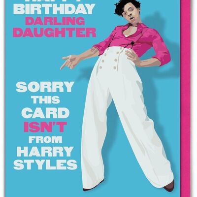 Funny Card - Daughter Harry Styles