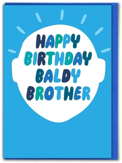 Funny Card - Baldy Brother