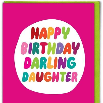 Funny Card - Darling Daughter