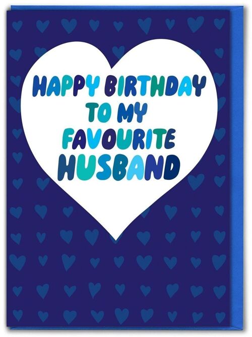 Funny Card - Favourite Husband