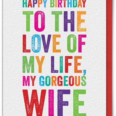 Funny Card - Gorgeous Wife