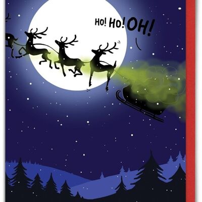 Funny Christmas Card - Won't Be Getting Sprouts Again