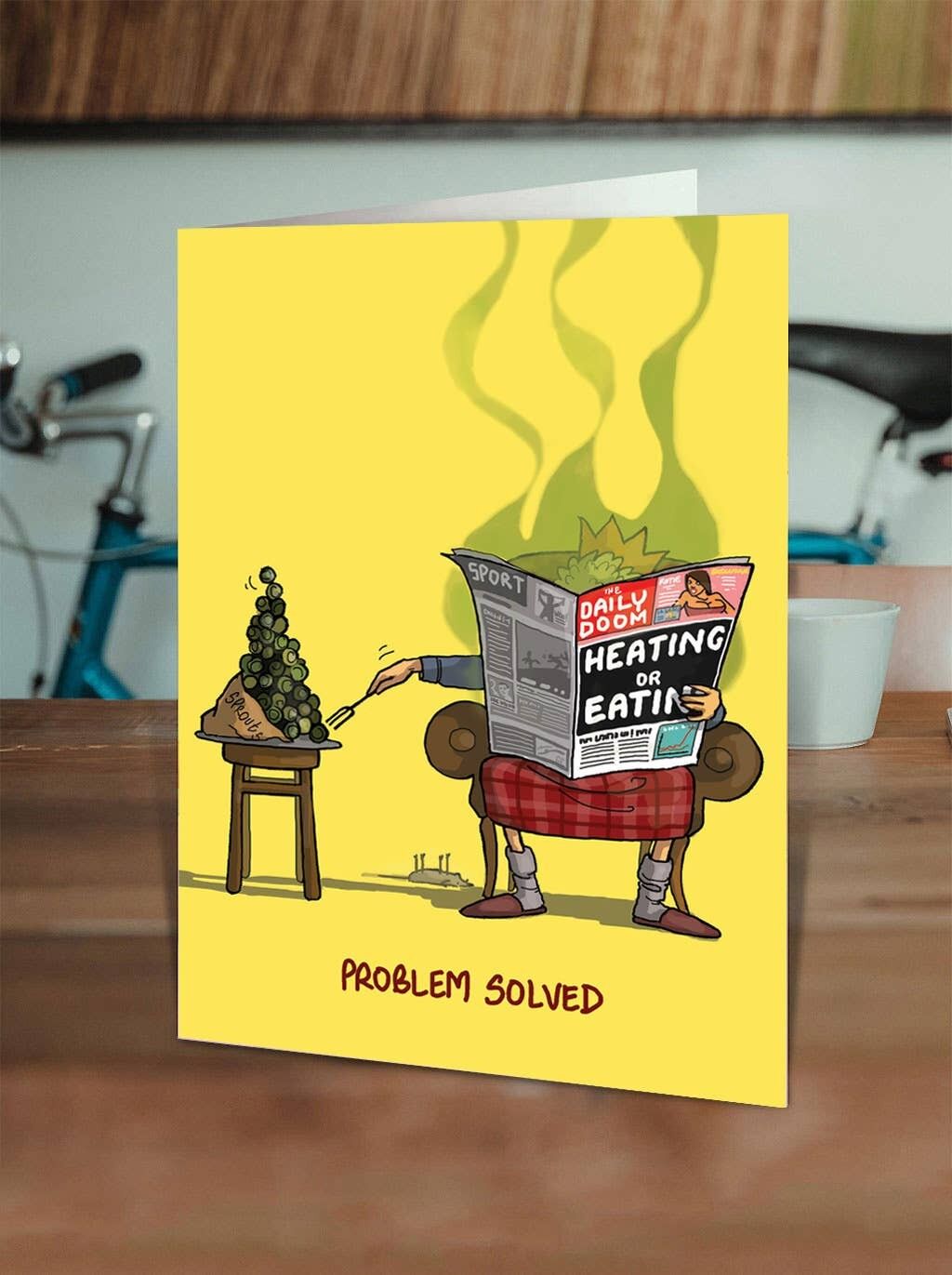 Funny Christmas Card - Problem Solved