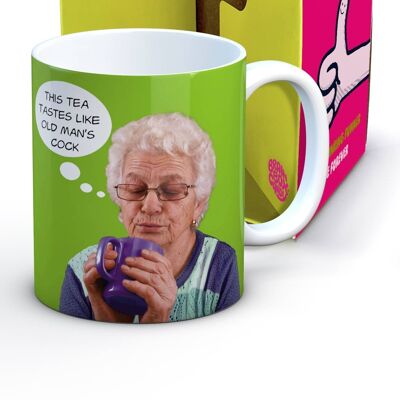 Funny Mug - Old Man's Cock by Brainbox Candy