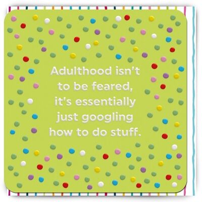 Biglietto di auguri di compleanno divertente - Google Adulthood