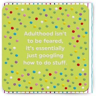 Funny Birthday Card - Google Adulthood