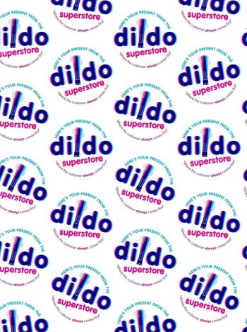 Dildo Superstore Rude Emballage Cadeau **Pack de 2 Feuilles Pliées** 3