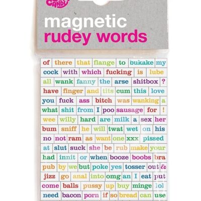 Rudey Magnetic Words