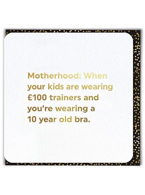 10 Year Old Bra MOTHERS DAY CARD