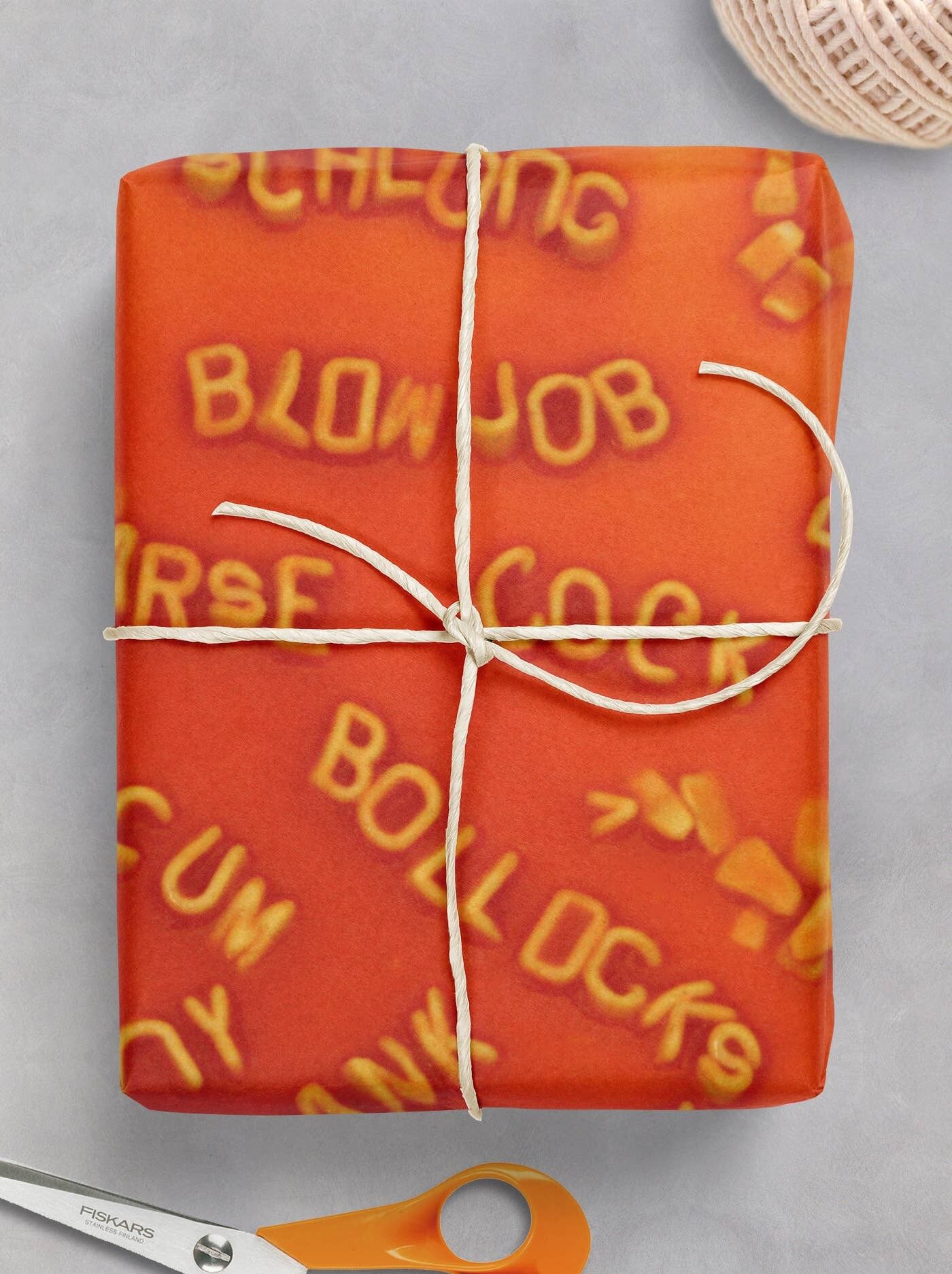 Confezione regalo Spagetti Rude **Confezione da 2 fogli piegati**