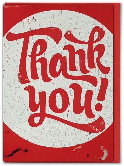 Thank You! Funny Thank You Card