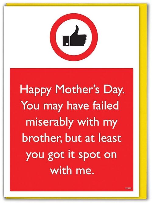 Spot On With Me Funny Mother's Day Card