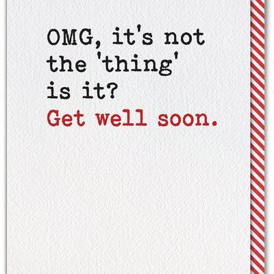 Funny Get Well Card