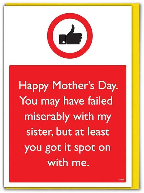Spot On With Me Mother's Day - Sister Card