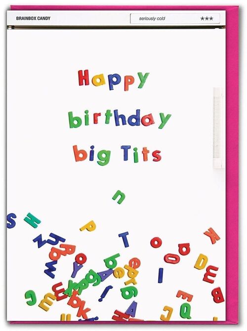Happy Birthday Big T*ts Rude Birthday Card