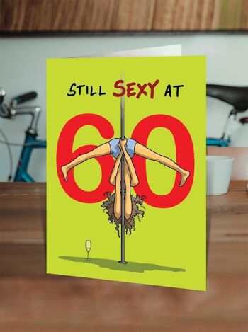 Carte Sexy à 60 ans - 60e anniversaire drôle 2