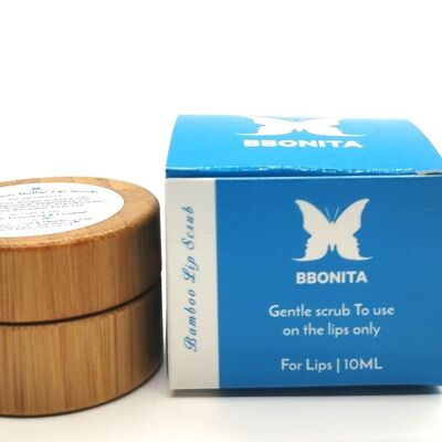 🌿Bamboo buffer lip scrub- gentle exfoliator- Smooth- Hydrating