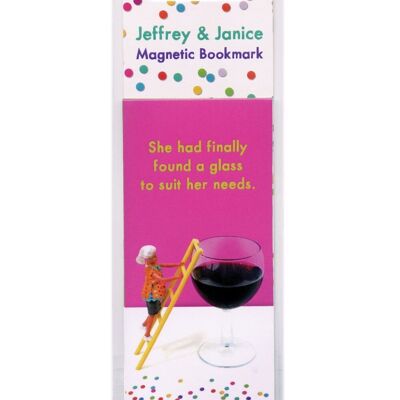 Funny Magnetic Bookmark - Glass To Suit Needs