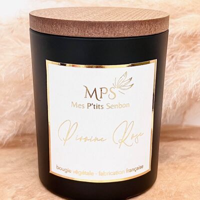 Pink peony prestige collection candle