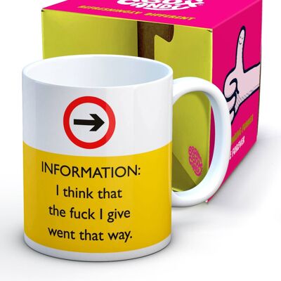 Funny Fuck I Give Mug