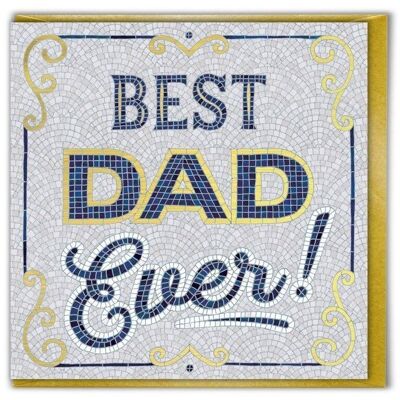 Beste Vater aller Zeiten lustige Vatertagskarte