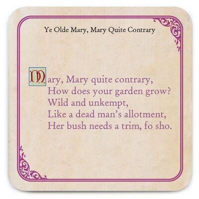 Posavasos Mary Mary