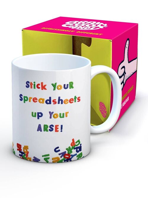 Funny Spreadsheets Mug