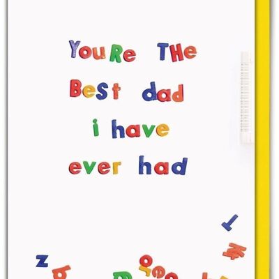 Fathers Day Best Dad I Ever Had Funny Card