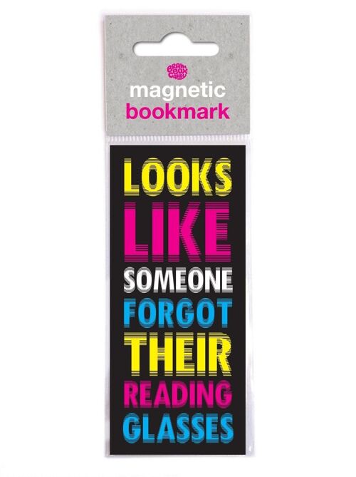 Reading Glasses Funny Magnetic Bookmark