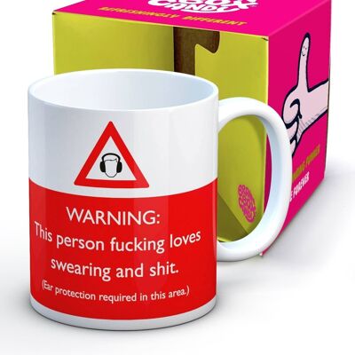 Funny Loves Swearing Mug
