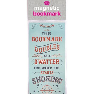 Swatter lustiges magnetisches Lesezeichen