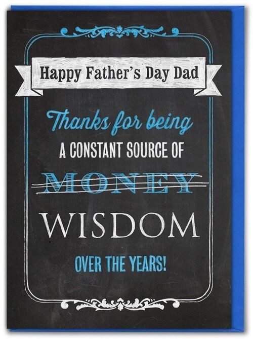 Source Of Money Funny Father's Day Card